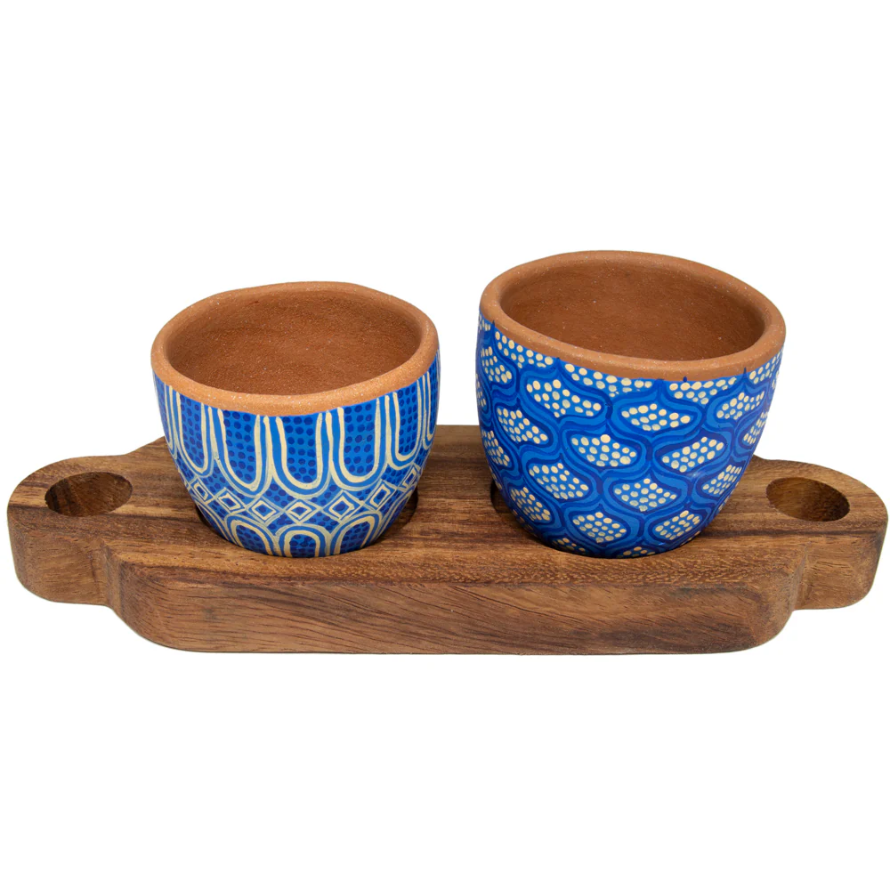 3 Piece Entertaining Serving Set with Parota Tray - Image 20