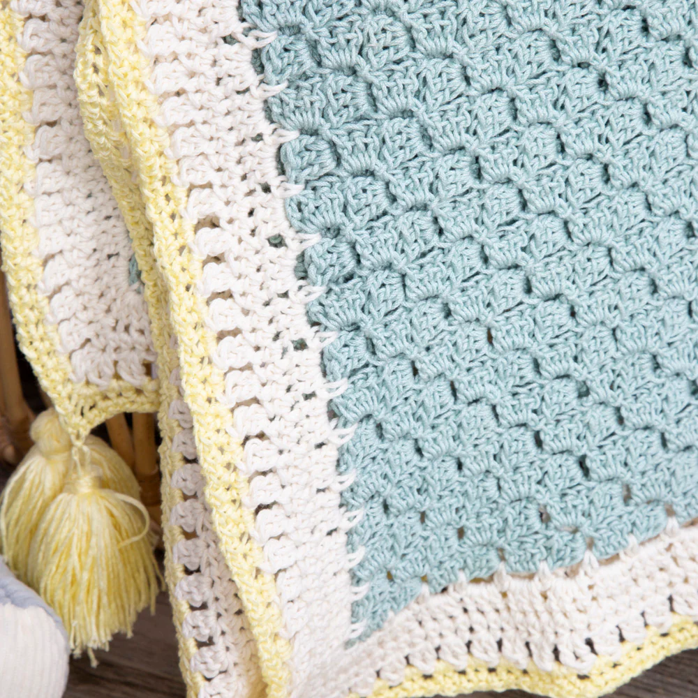 Aguascalientes Crochet Baby Blanket - Image 4