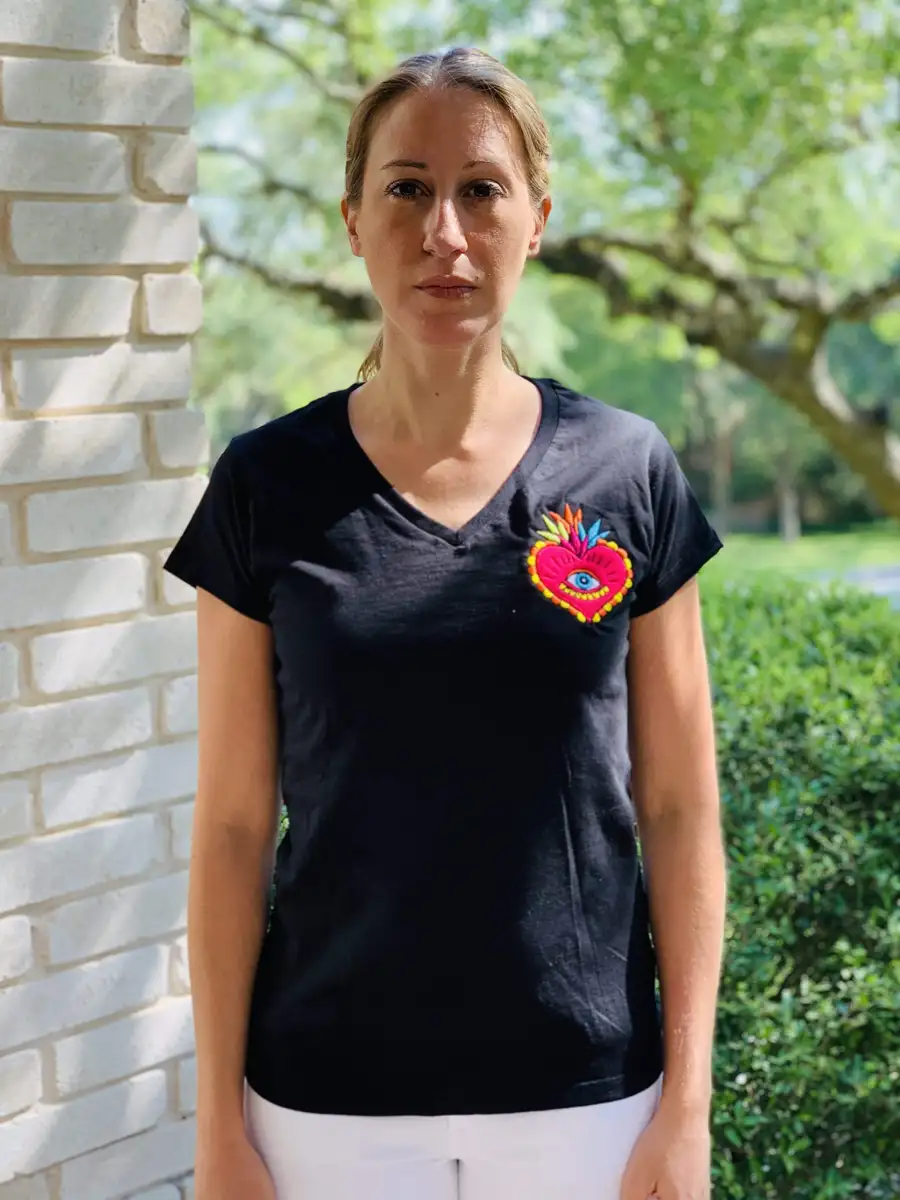 Alegra Black T-Shirt - Image 3