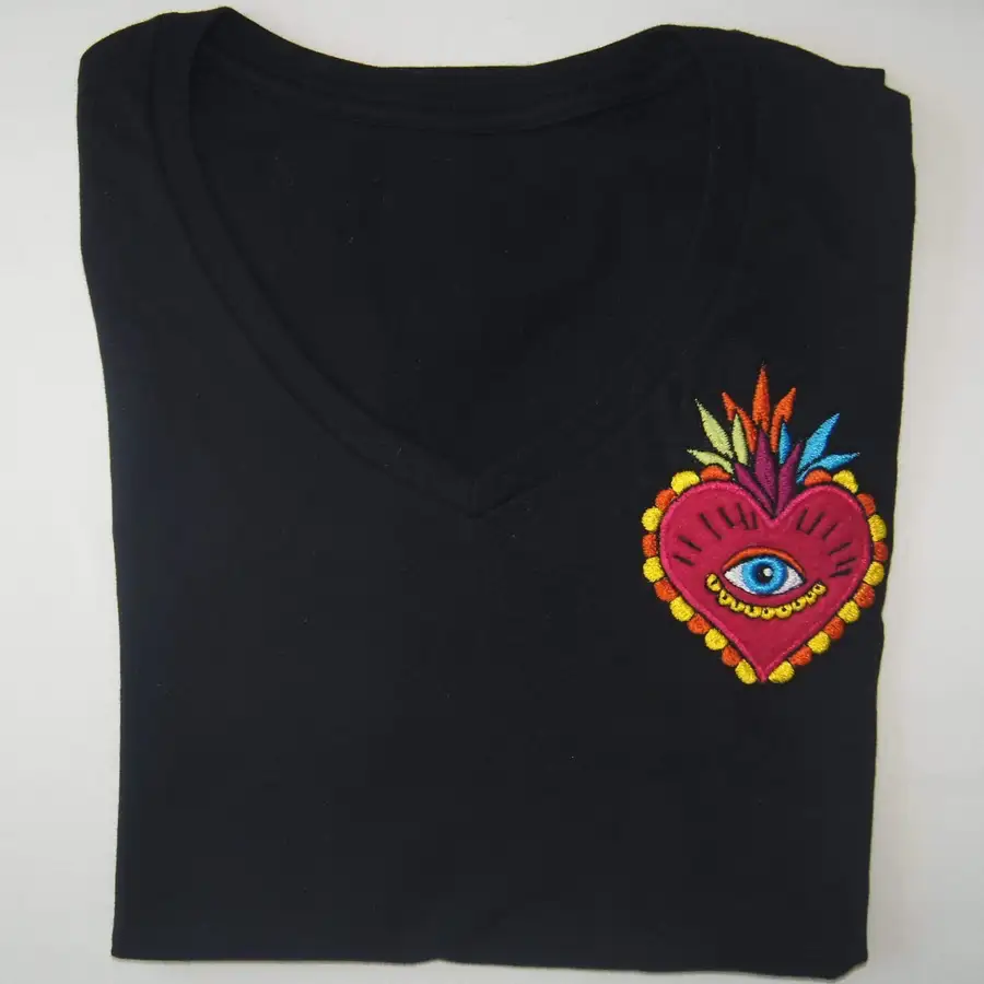 Alegra Black T-Shirt - Image 4