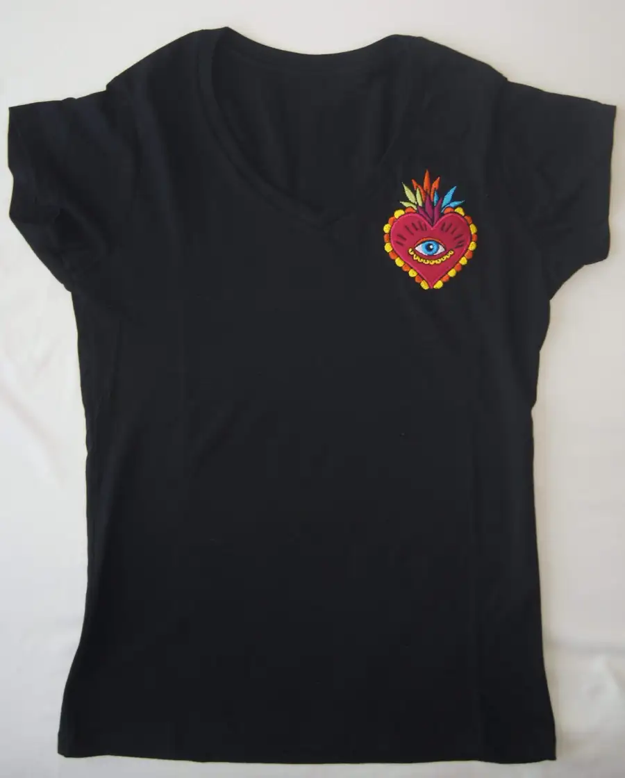 Alegra Black T-Shirt - Image 6