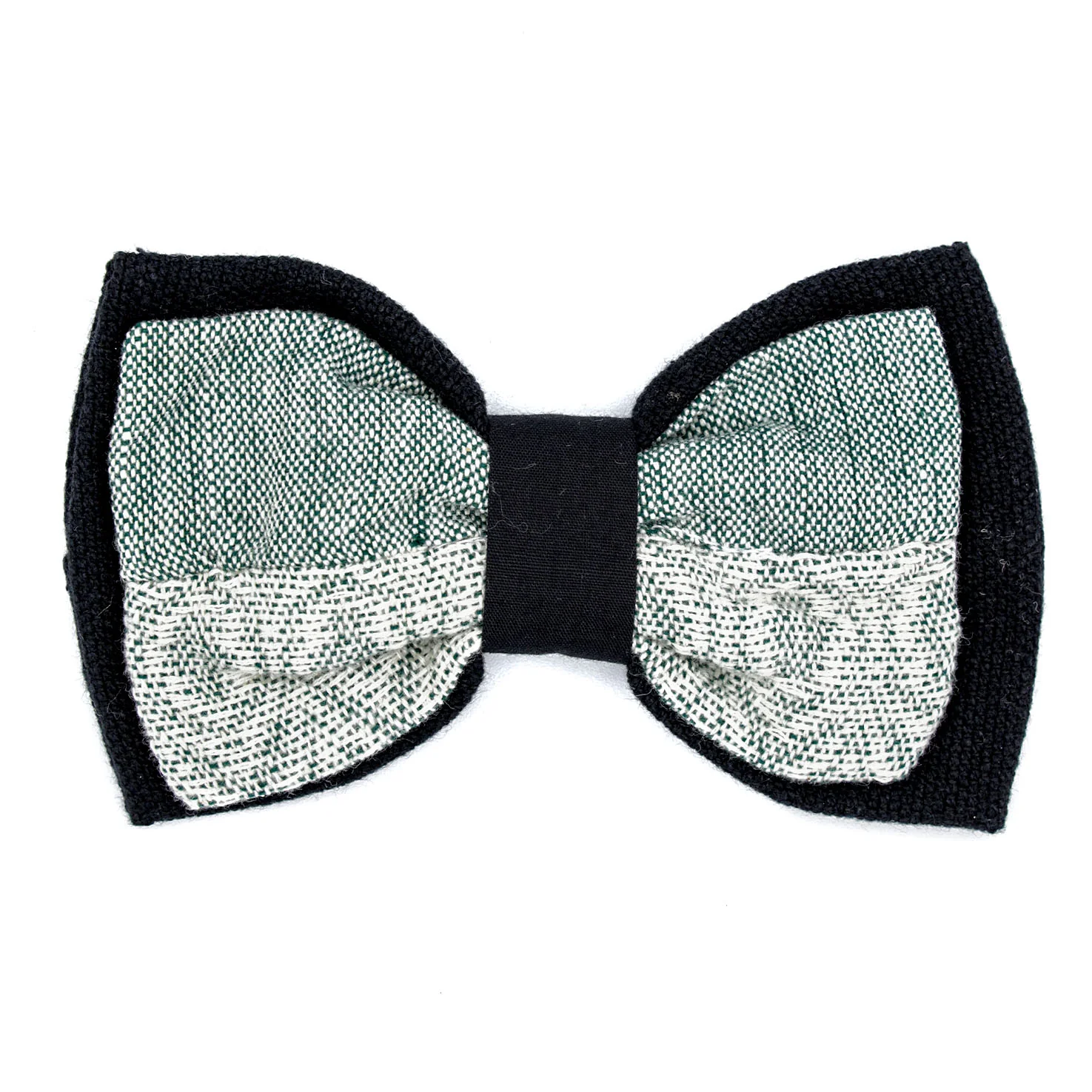 Artisanal Clip-on Fabric Bow Tie - Image 12