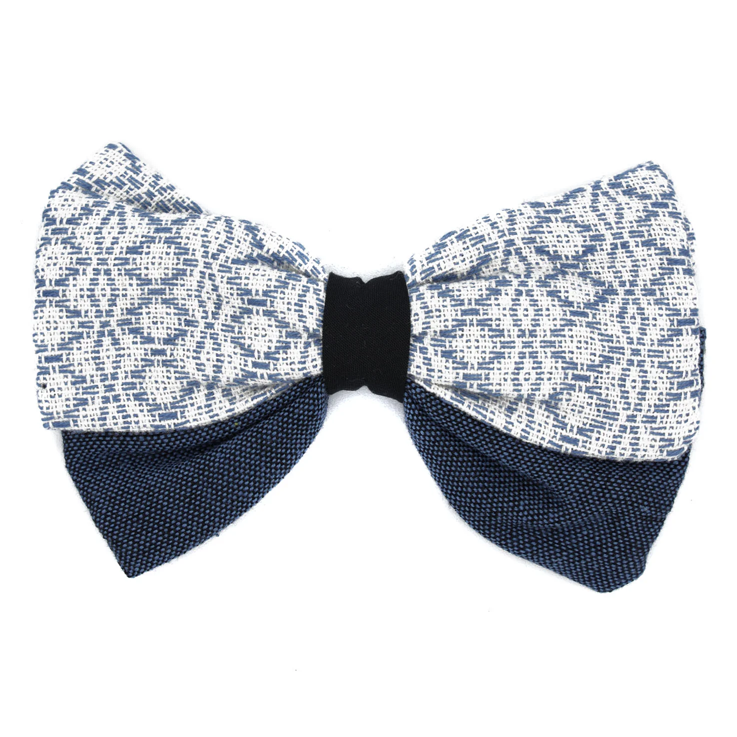 Artisanal Clip-on Fabric Bow Tie - Image 13