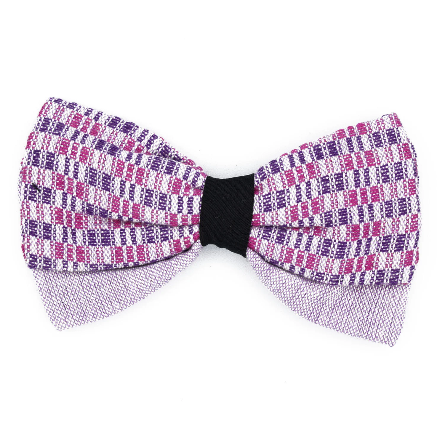 Artisanal Clip-on Fabric Bow Tie - Image 8