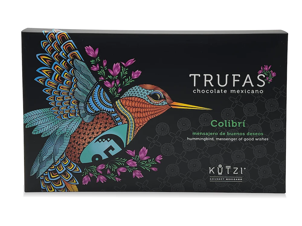 Hummingbird, Assorted Mexican Chocolate Truffle Box - Image 3