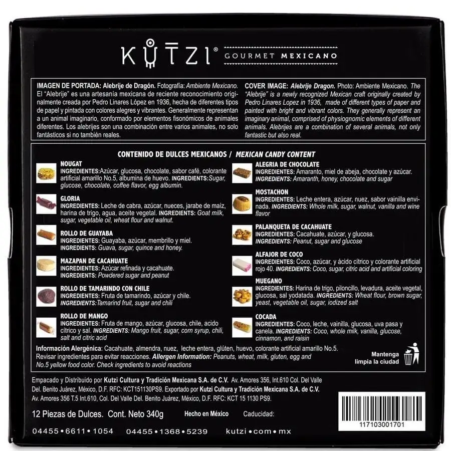 Assorted Traditional Mexican Candy in Artisanal Box - Image 6