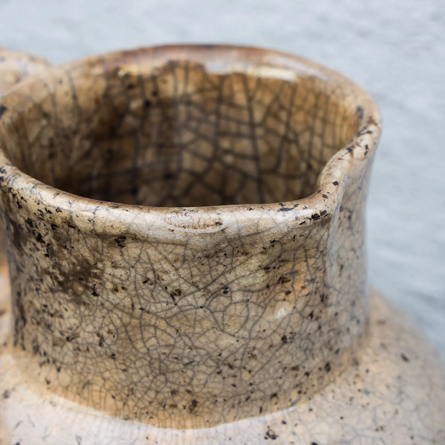 Atzompa Clay Half-Glazed Pitcher - Image 4