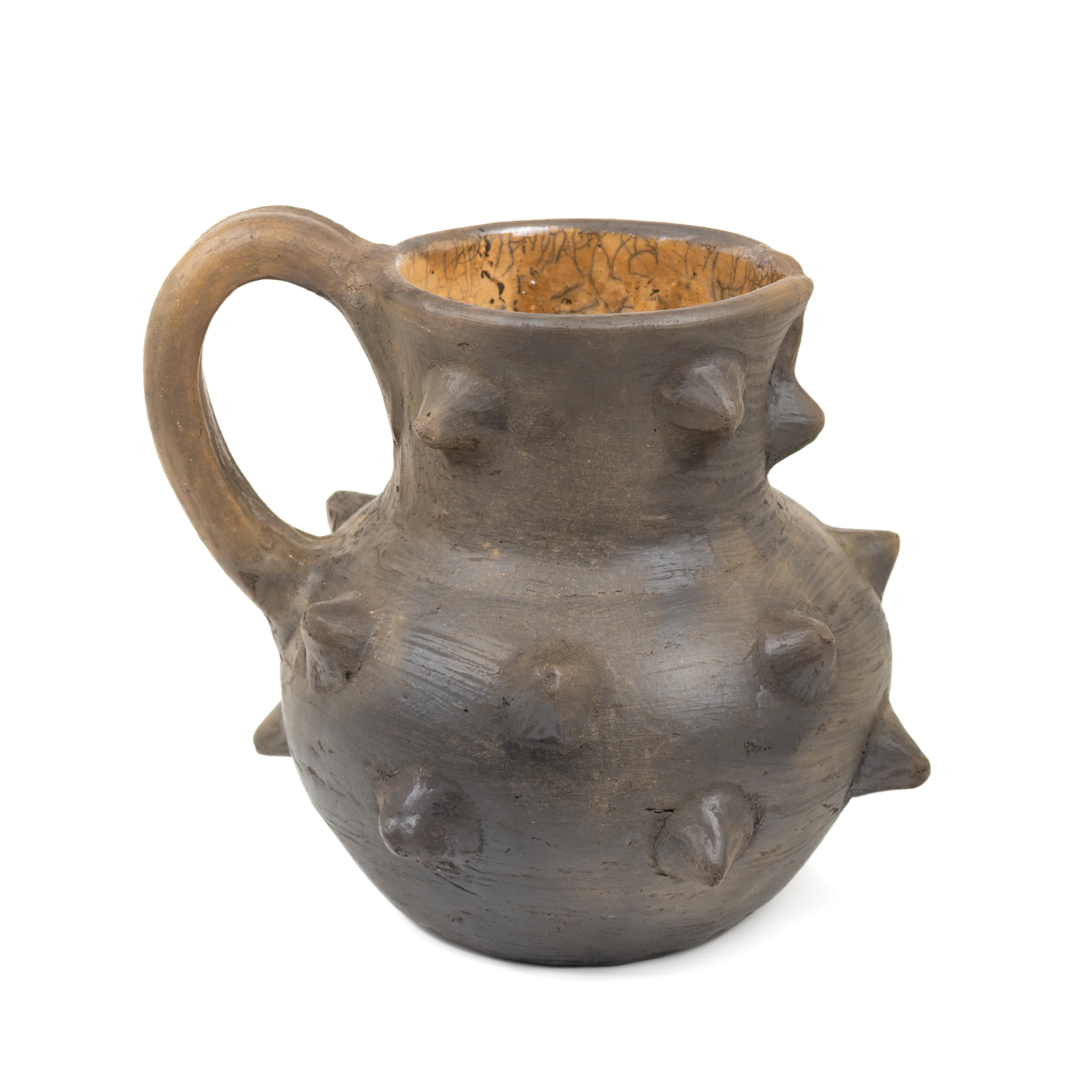 Atzompa Spike Clay Pitcher - Image 4