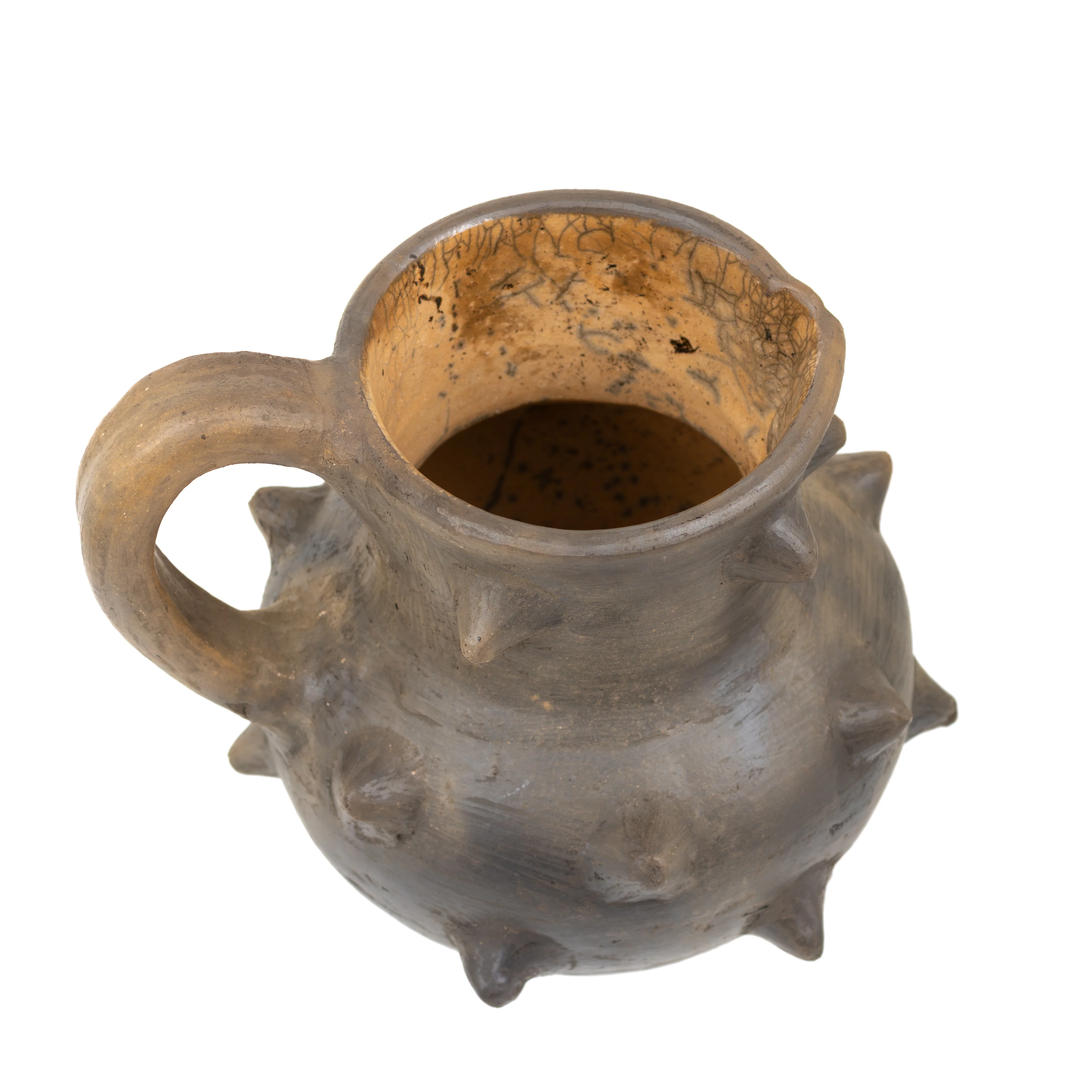 Atzompa Spike Clay Pitcher - Image 6