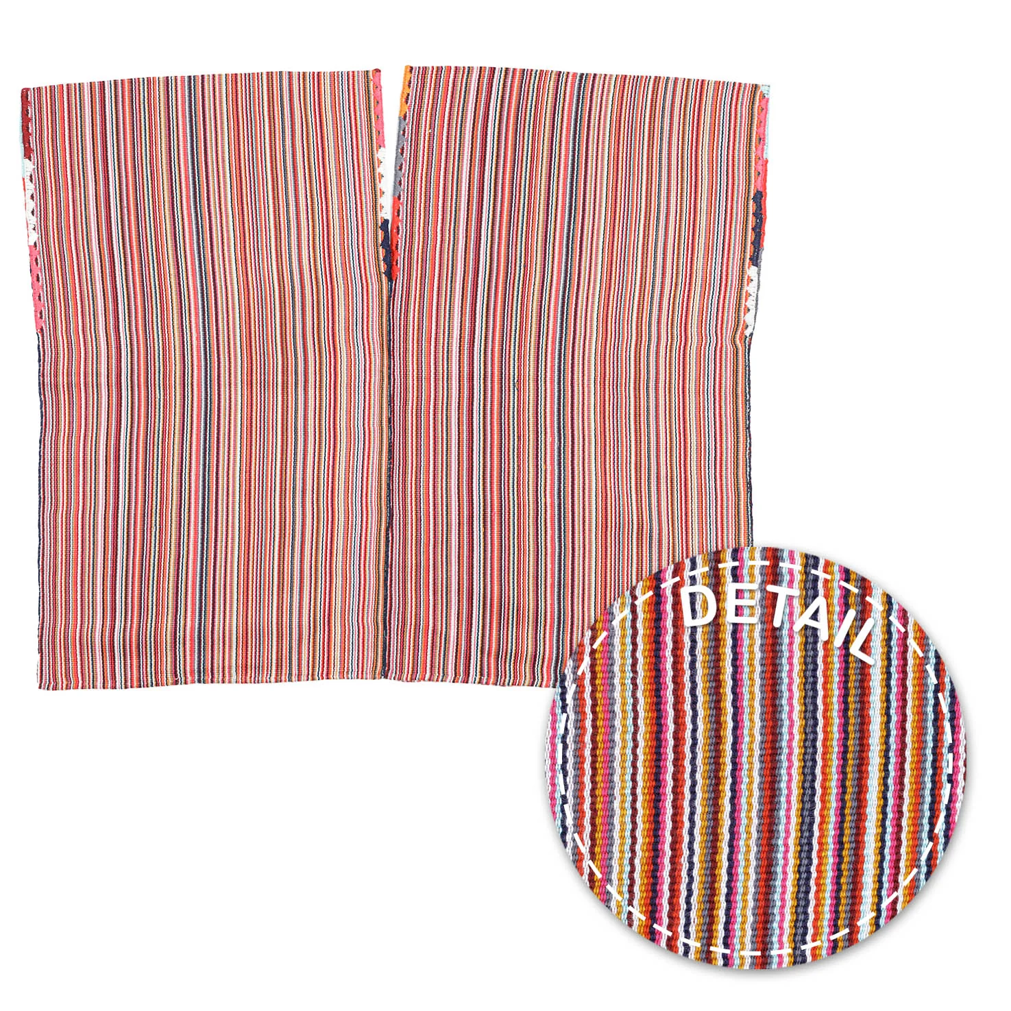 Bonita Lines Cropped Huipil Blouse - Image 13