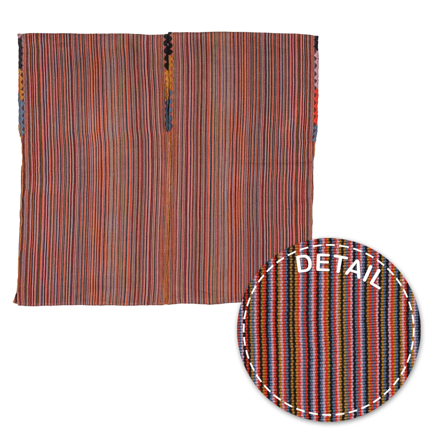 Bonita Lines Cropped Huipil Blouse - Image 9