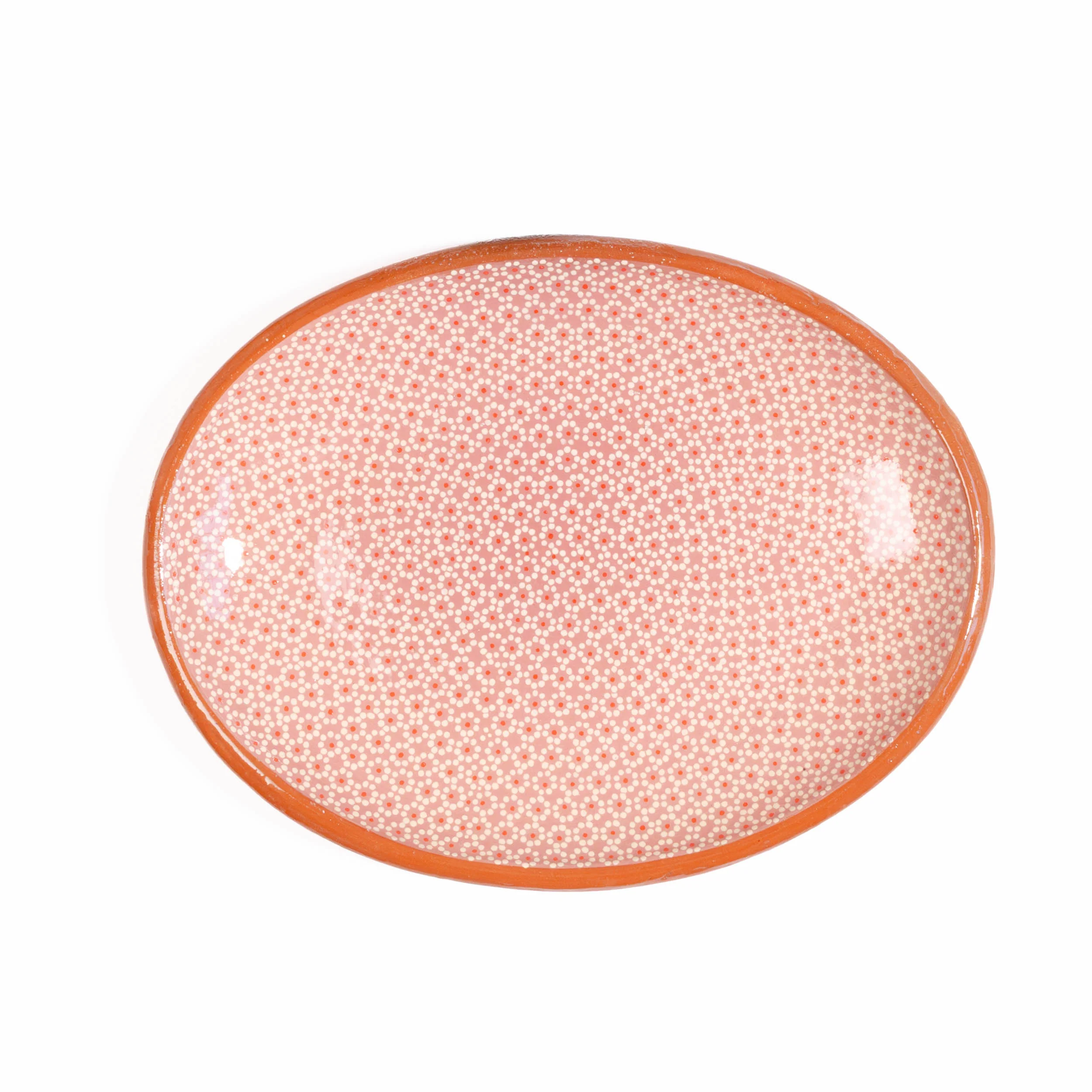 Capula Hand-Painted Clay Serving Platter - Image 11