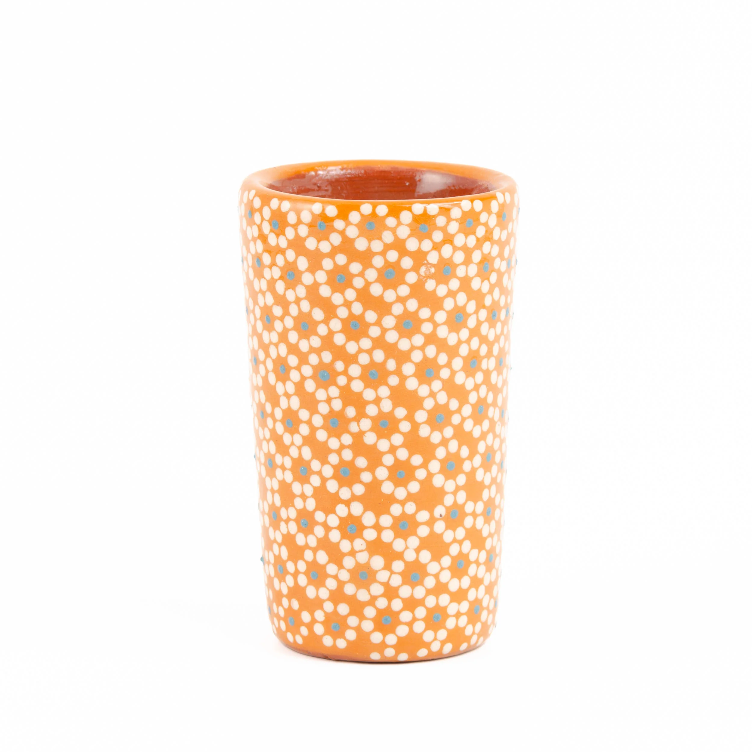 Capula Hand-Painted Clay Shot Glass - Image 12