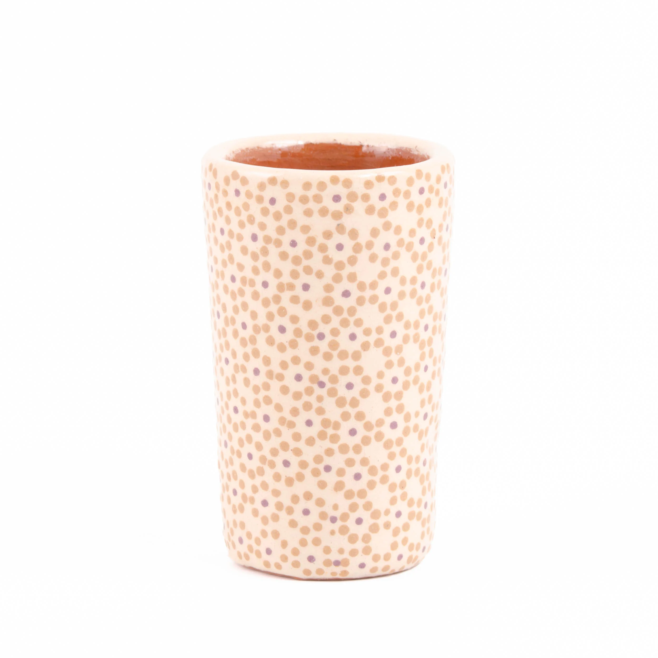 Capula Hand-Painted Clay Shot Glass - Image 14