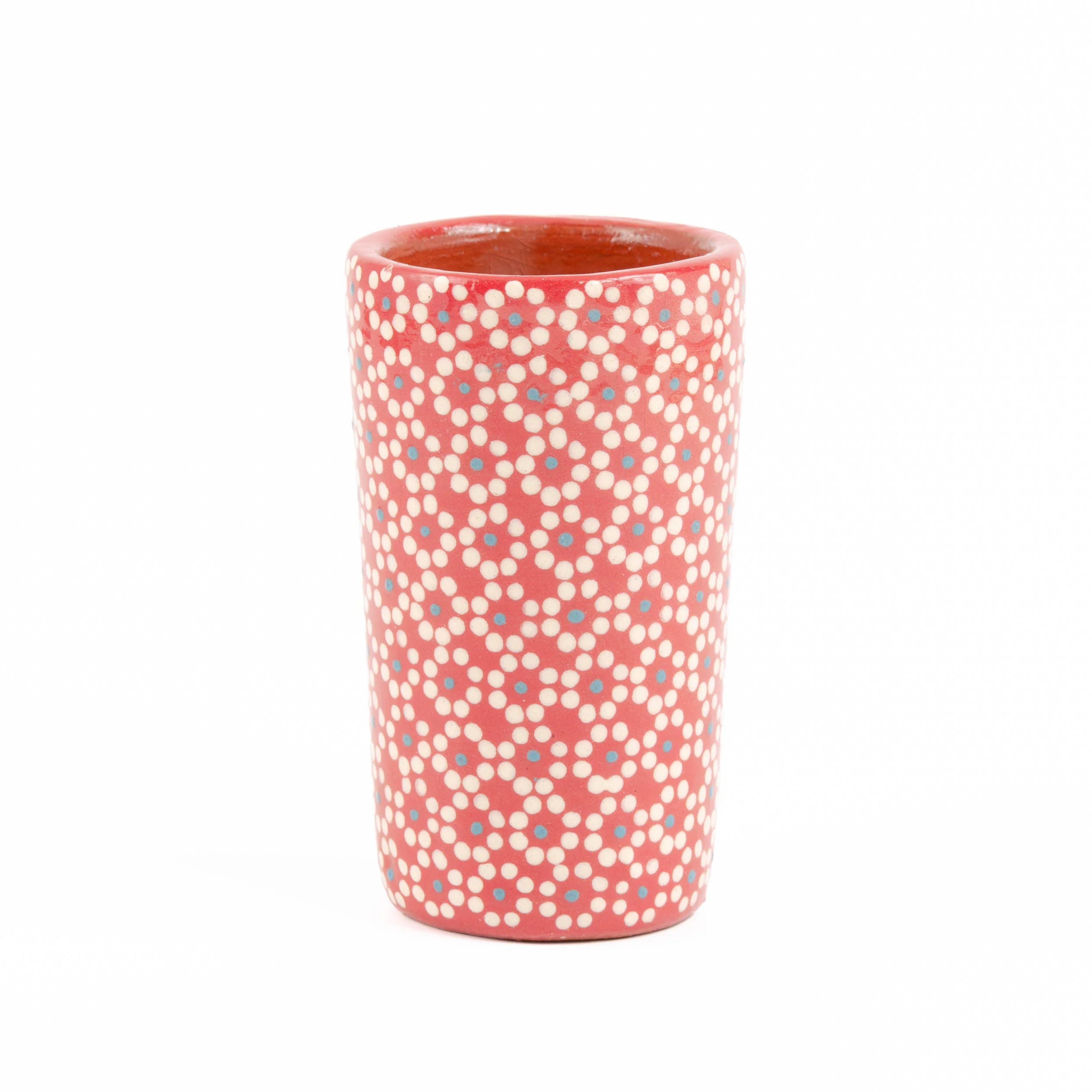 Capula Hand-Painted Clay Shot Glass - Image 16