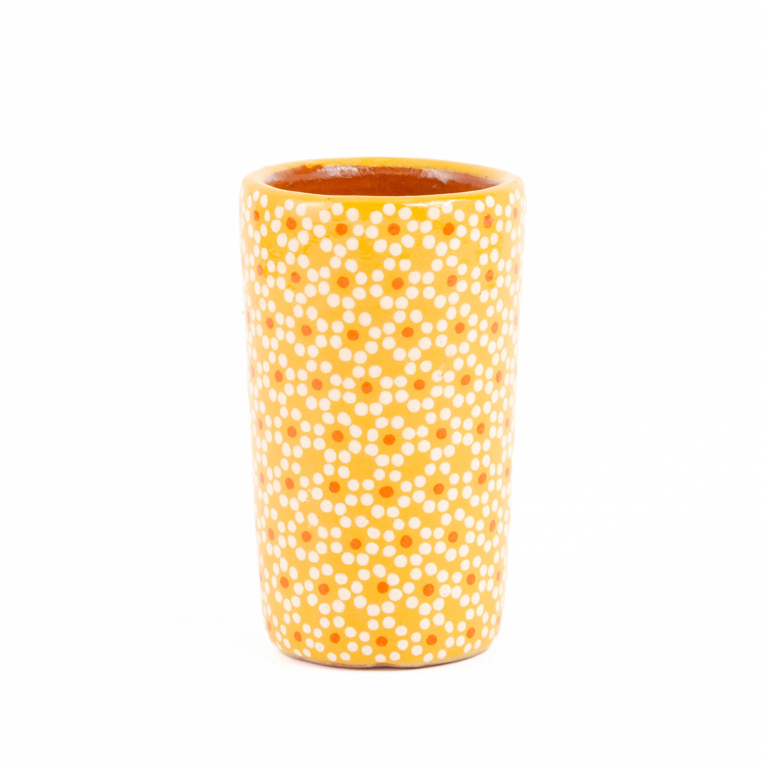 Capula Hand-Painted Clay Shot Glass - Image 7