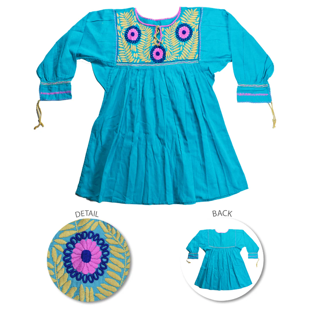 Carranza 3/4 Sleeve Embroidered Blouse - Image 16