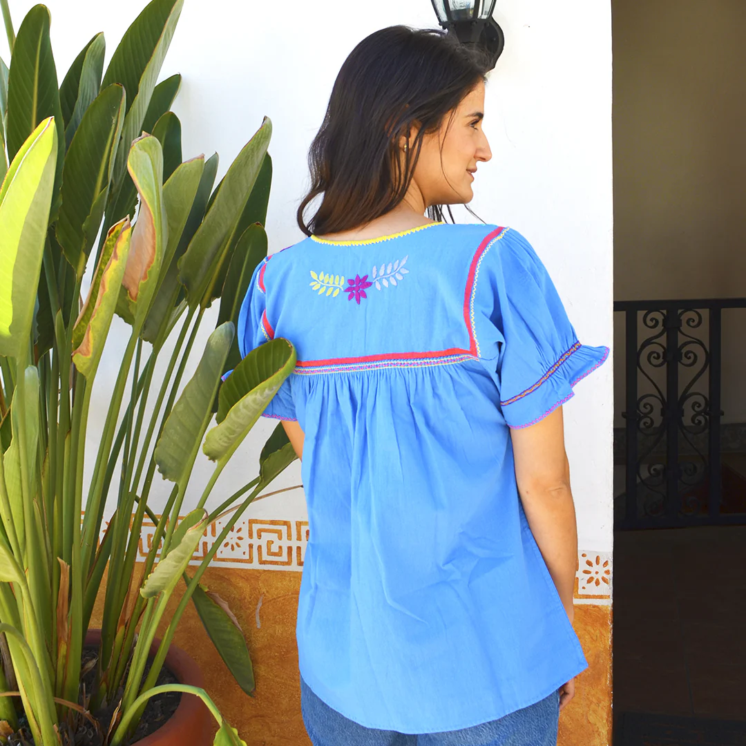 Carranza Eyelet Embroidered Blouse - Image 11