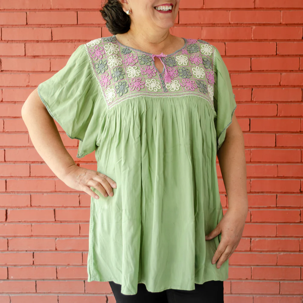 Carranza Eyelet Embroidered Blouse - Image 15