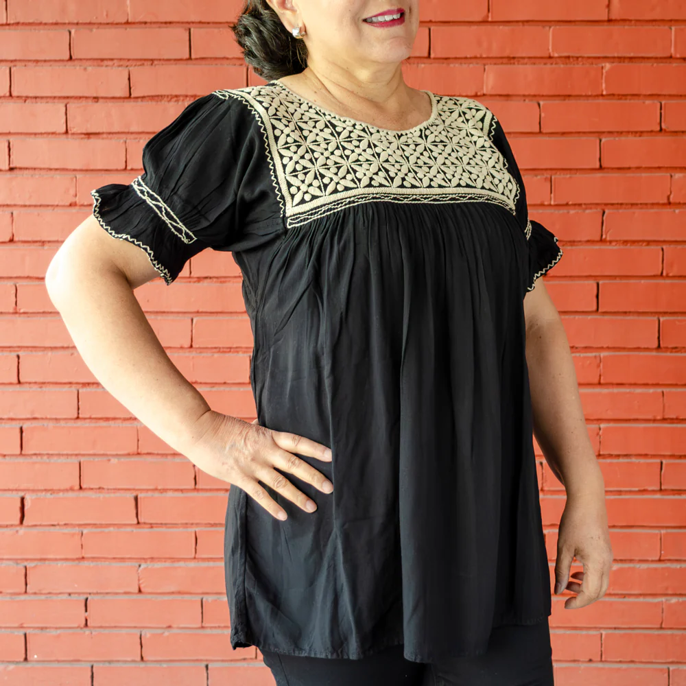 Carranza Eyelet Embroidered Blouse - Image 17