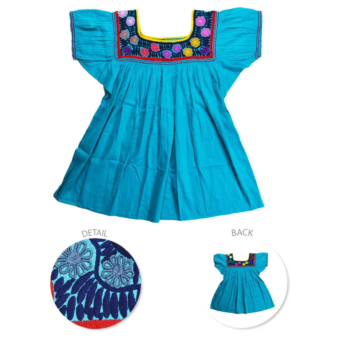 Carranza Short Sleeve Embroidered Blouse - Image 7