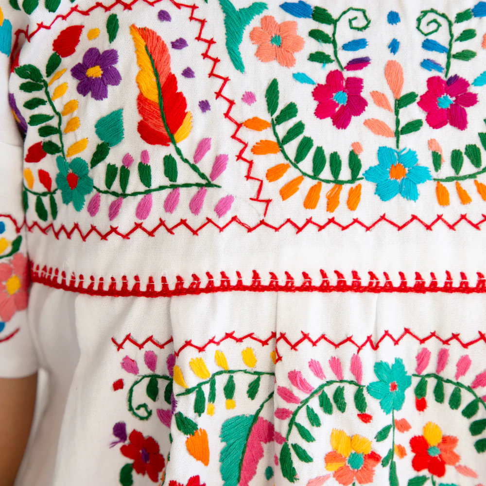Chilac Embroidered Mexican Blouse - Image 23