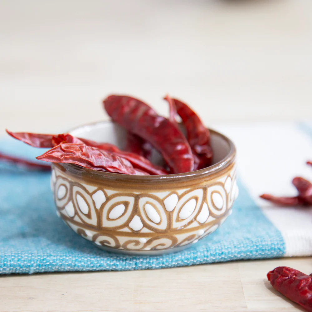 Coyoacán Hand-Painted Ceramic Mini Bowl - Image 4