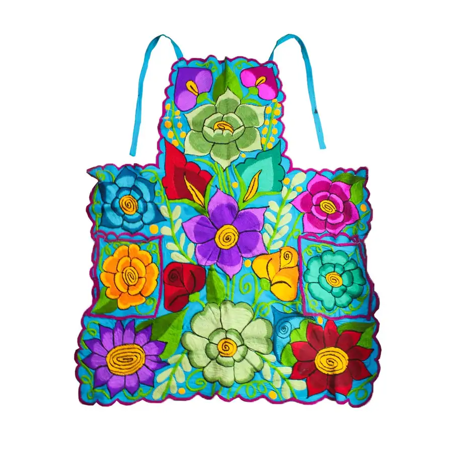 Embroidered Floral Apron - Image 16