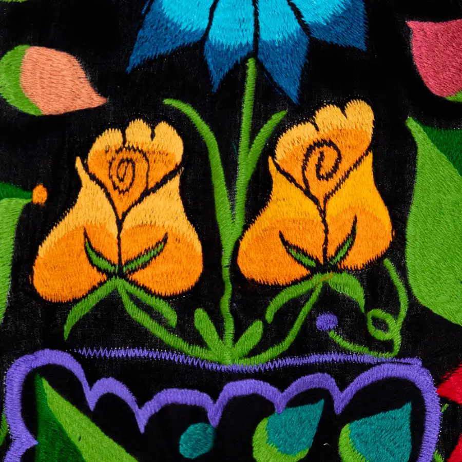 Embroidered Floral Apron - Image 7