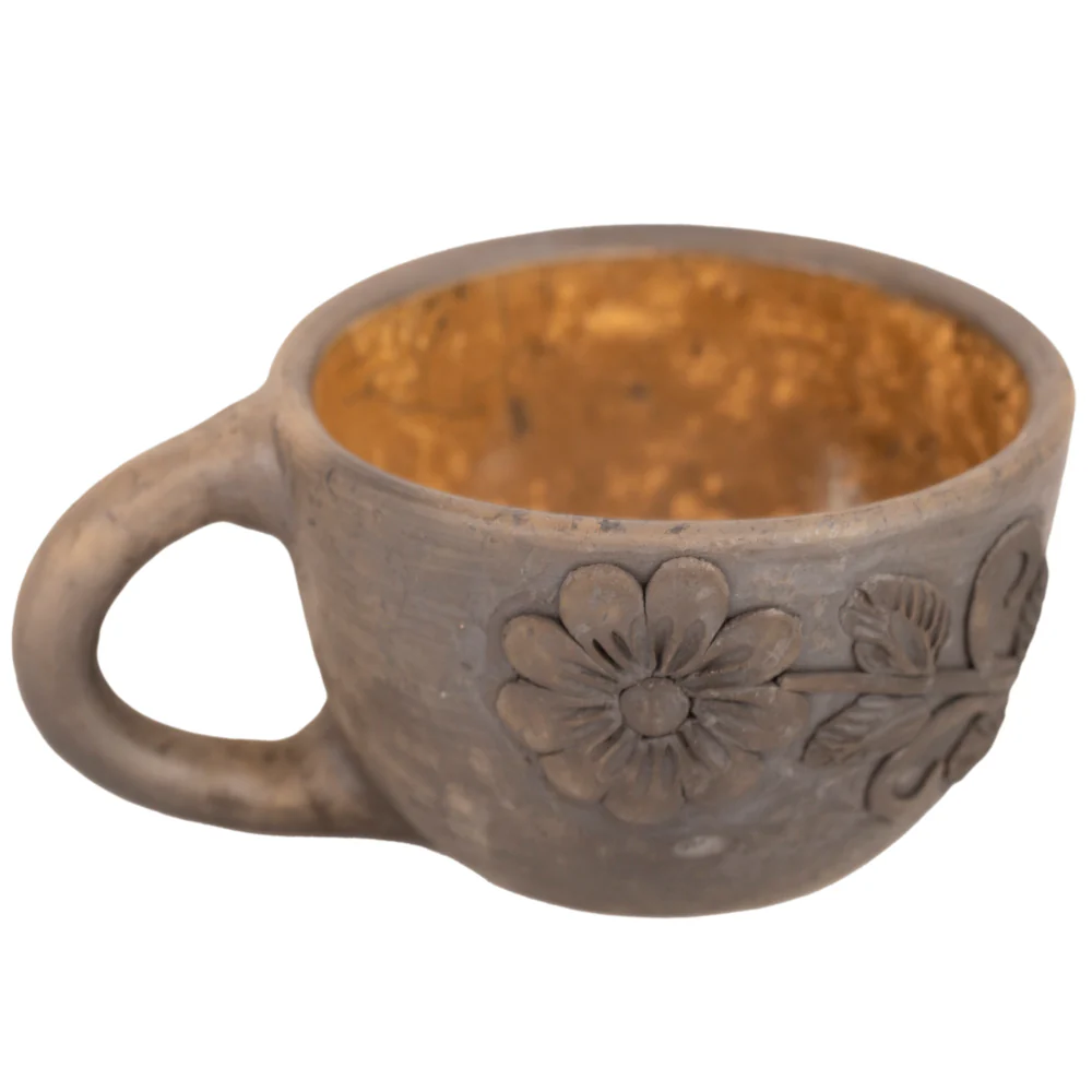 Flor de Atzompa Clay Mug - Image 3