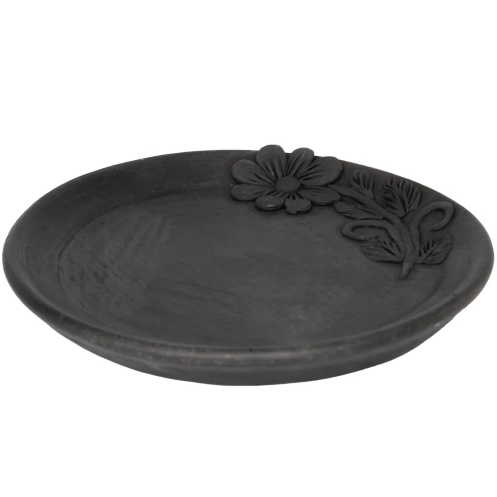 Flor de Atzompa Clay Small Plate - Image 4