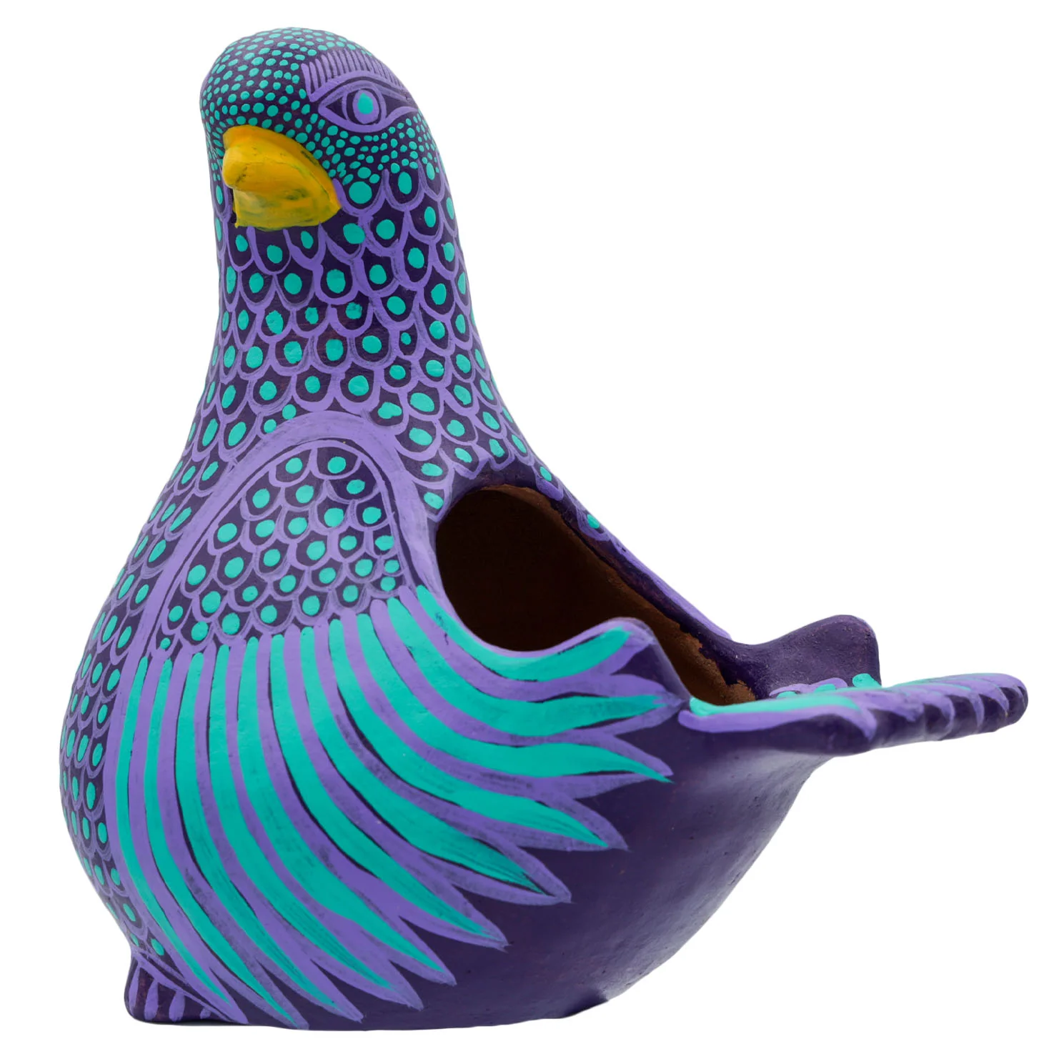 Hand-Painted Clay Doves - Image 5