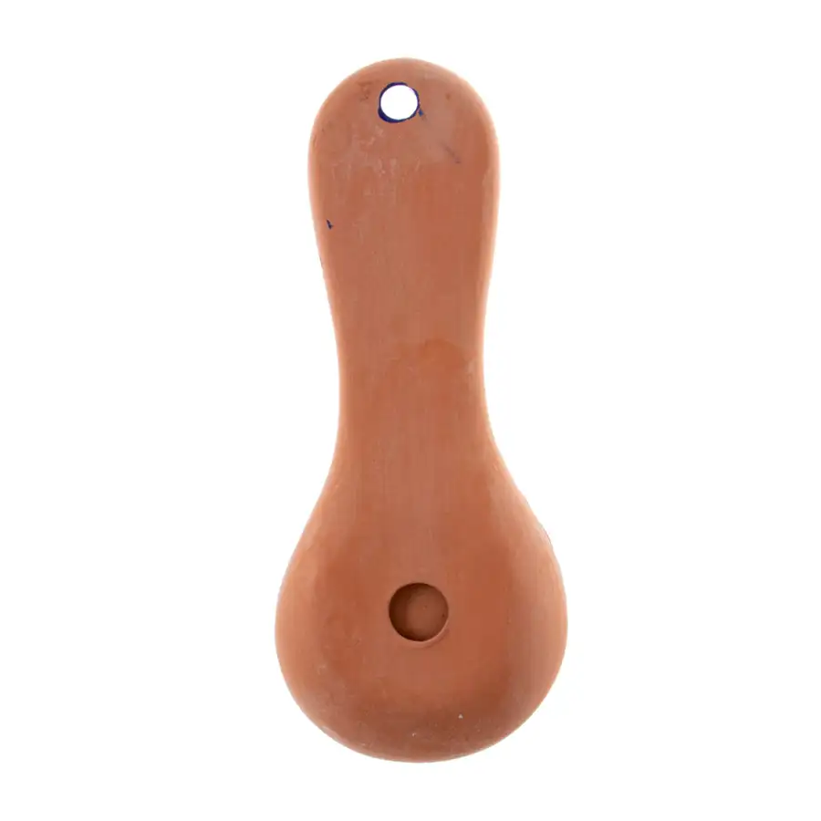 Hand-Painted Xalitla Clay Decorative Spoon Rest - Image 4