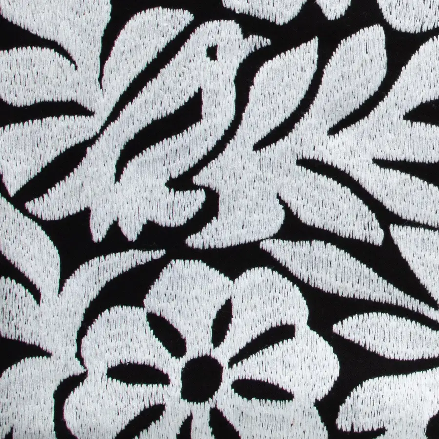 Jalapa Full Embroidery Huipil Blouse - Image 12