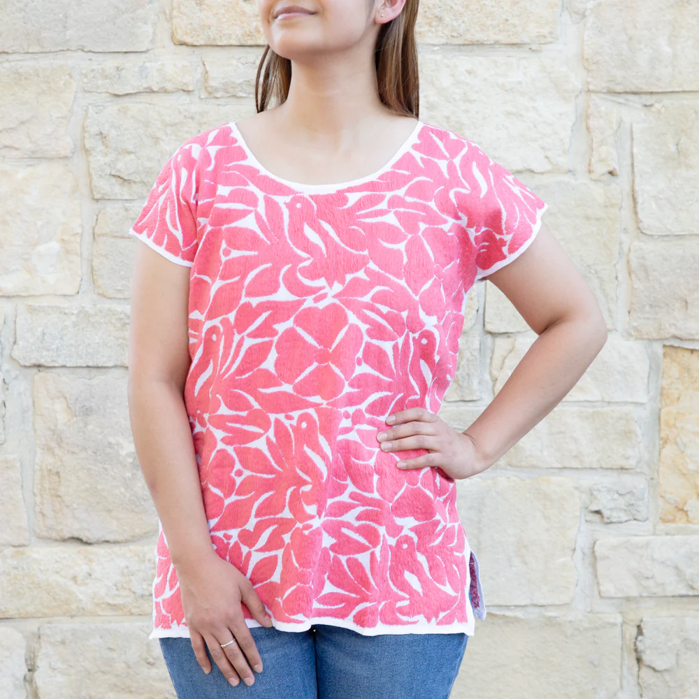 Jalapa Full Embroidery Huipil Blouse - Image 34