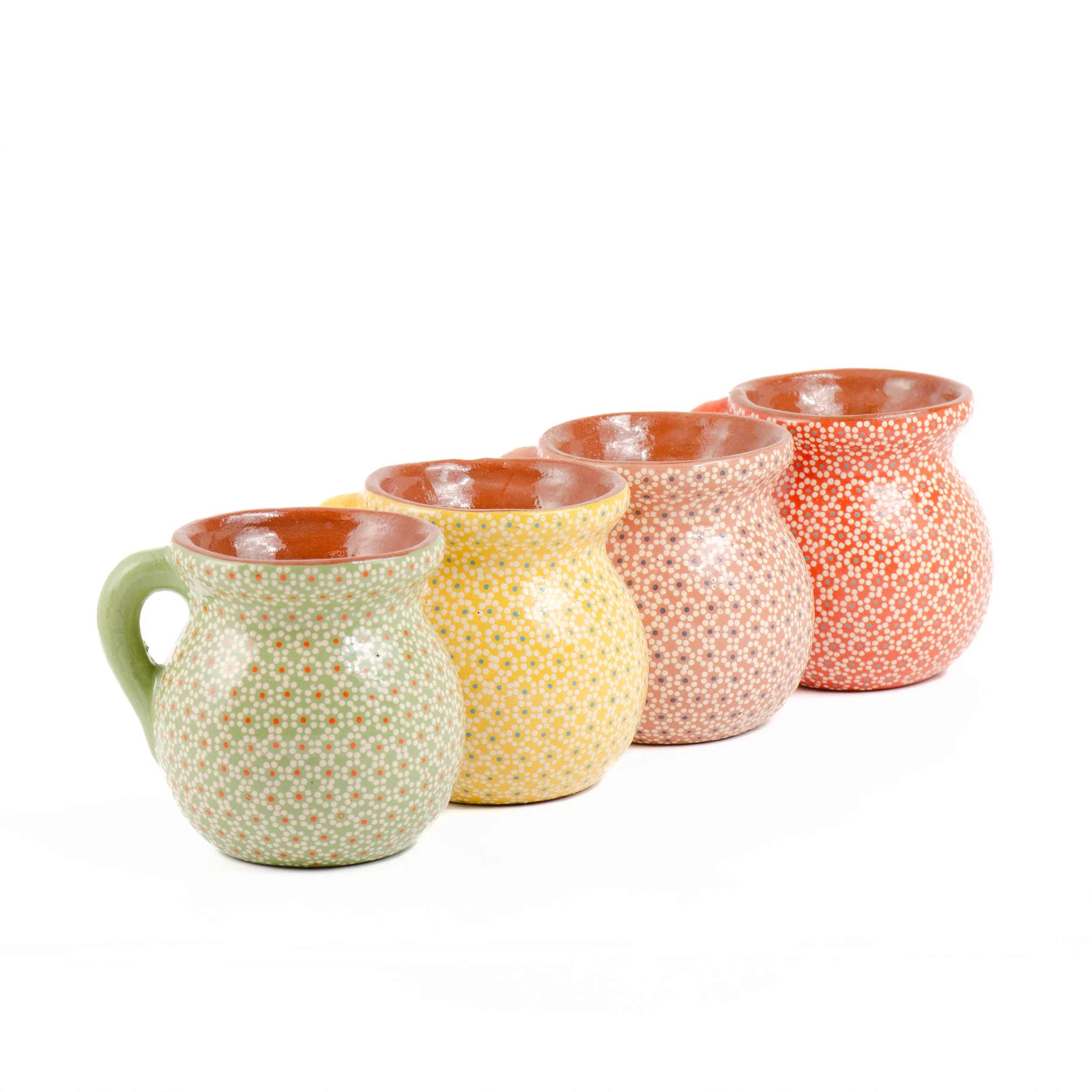 Jarrito from Capula Hand-Painted Clay Mug - Image 3