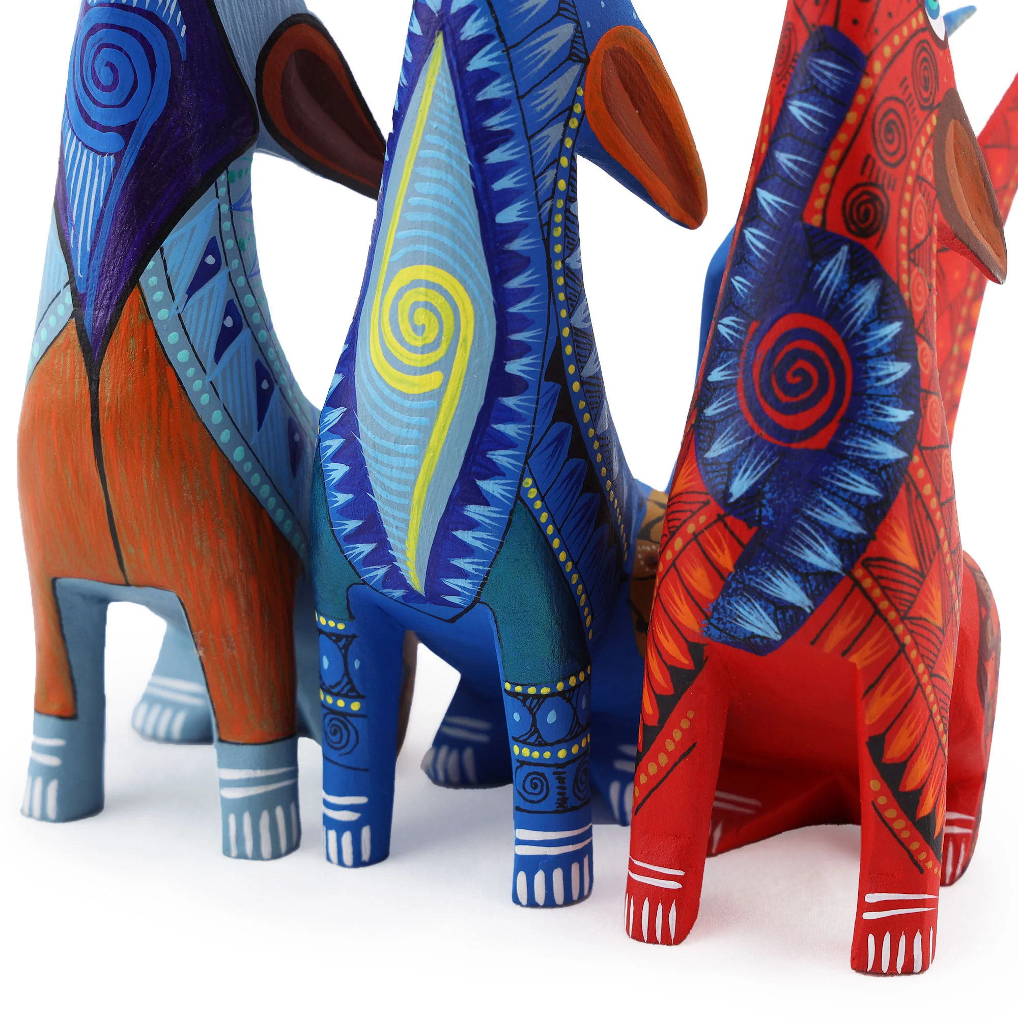 X-Large Coyote Alebrije with Frets - Image 6
