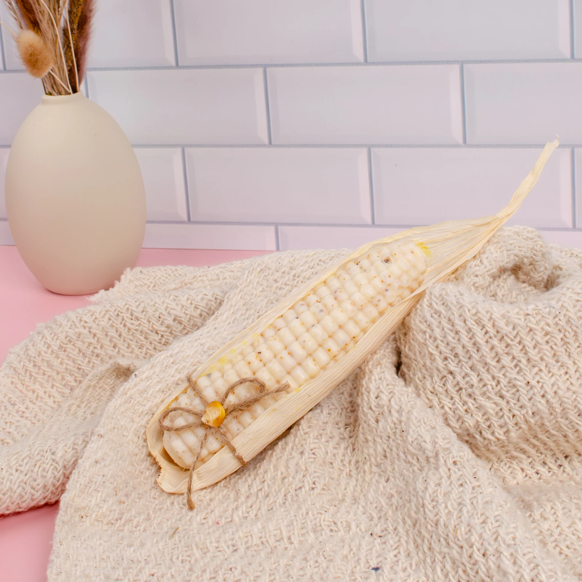 Large Mazorca Corn-Shaped Artisanal Soap - Image 4