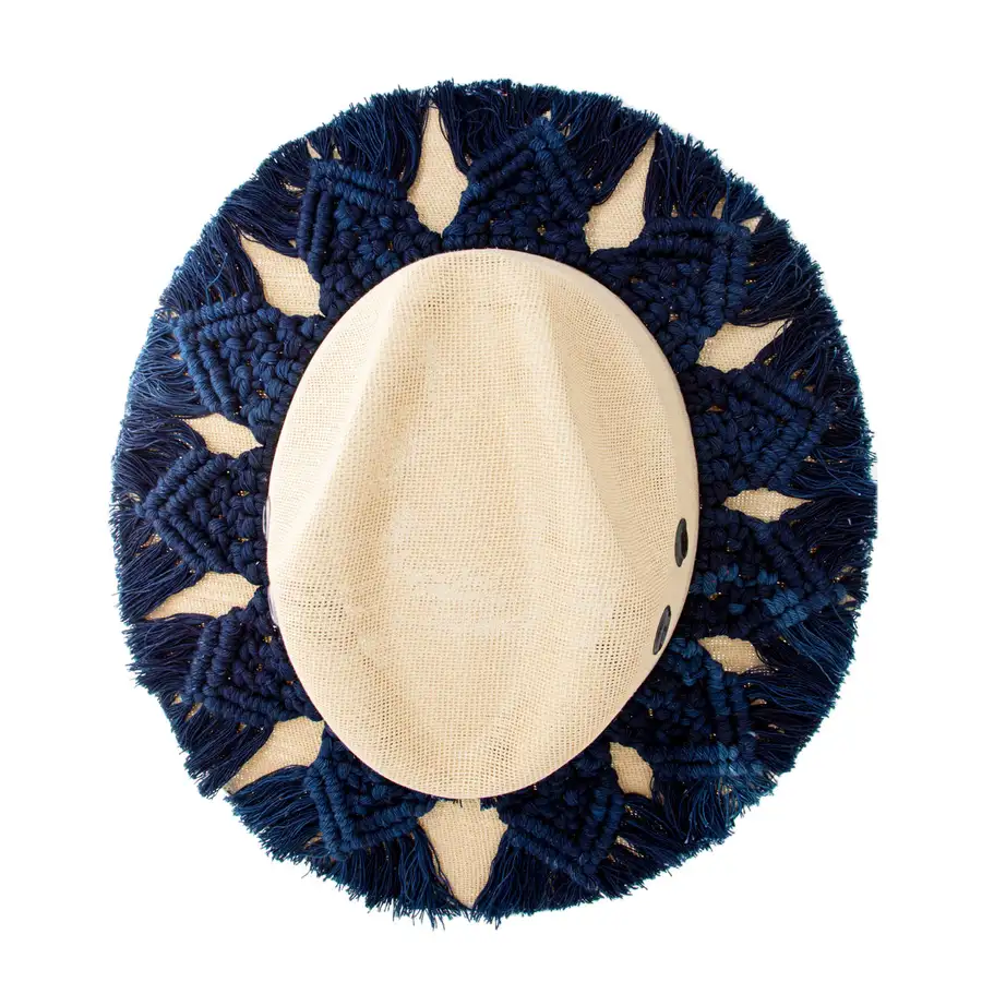 Macrame Detail Hat - Image 11