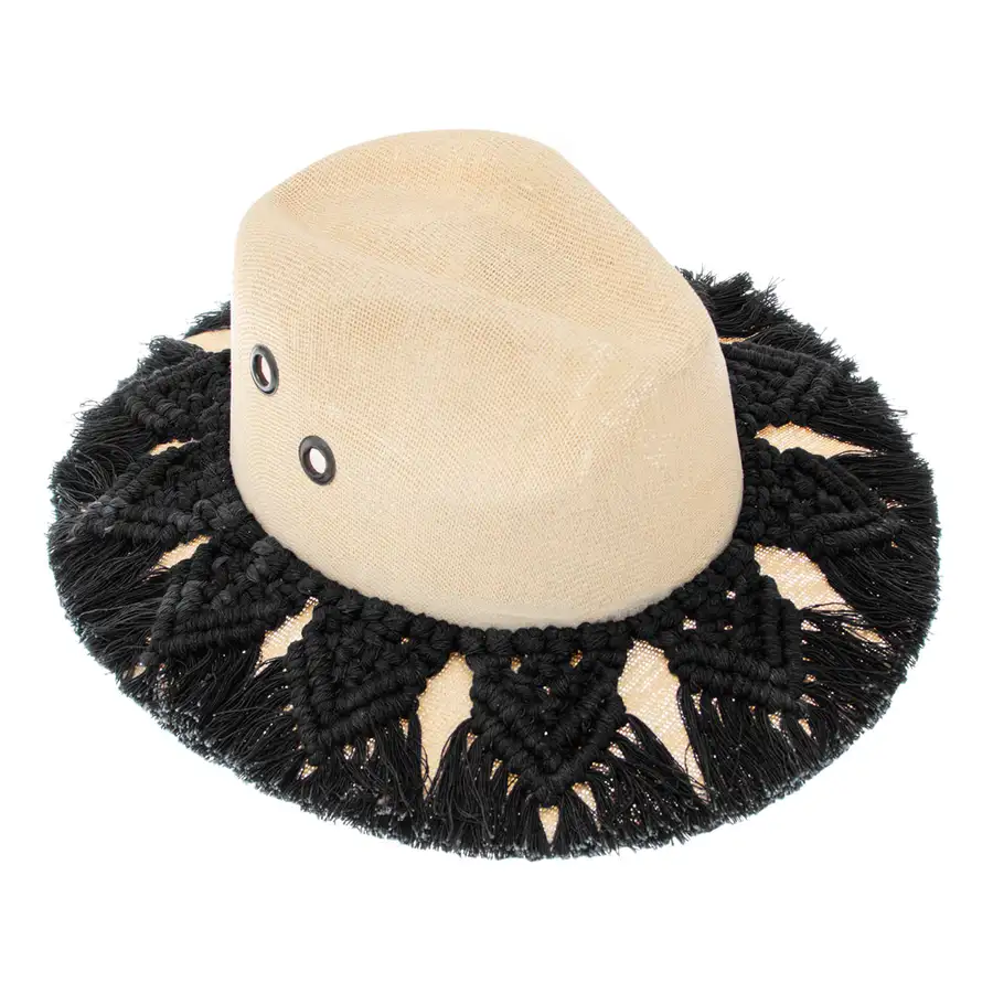 Macrame Detail Hat - Image 8