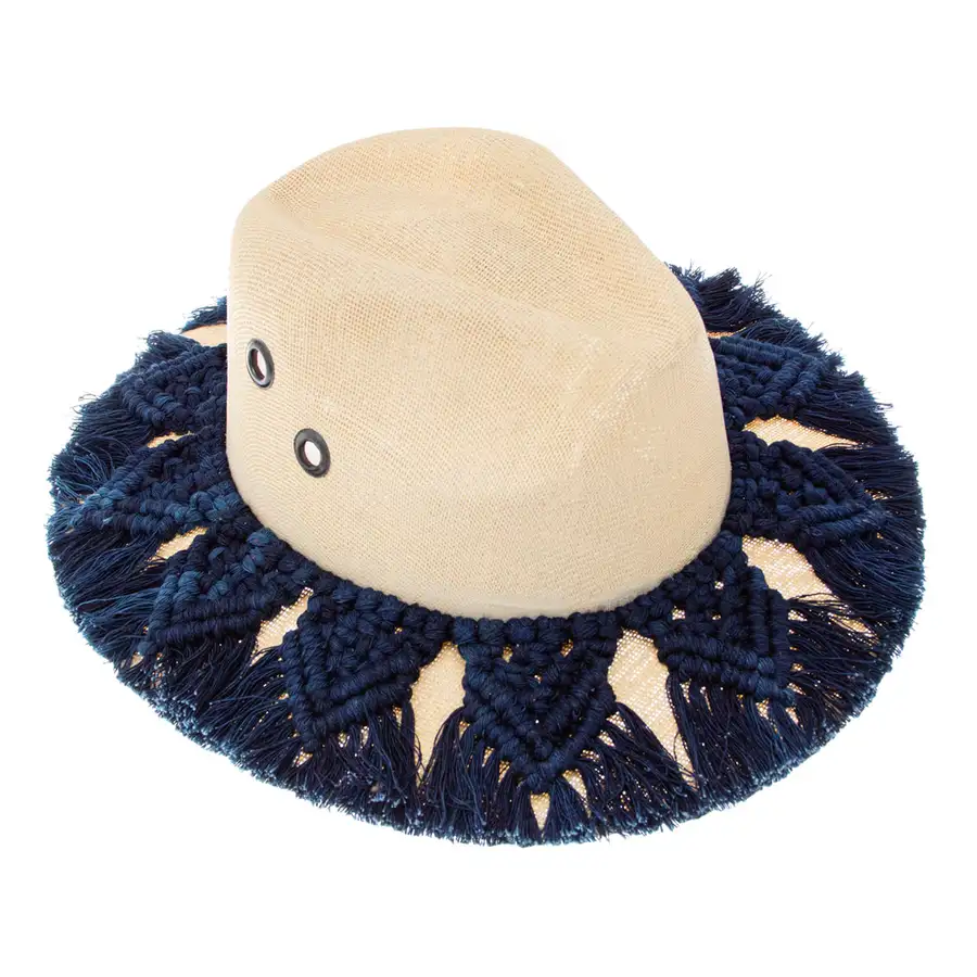 Macrame Detail Hat - Image 9