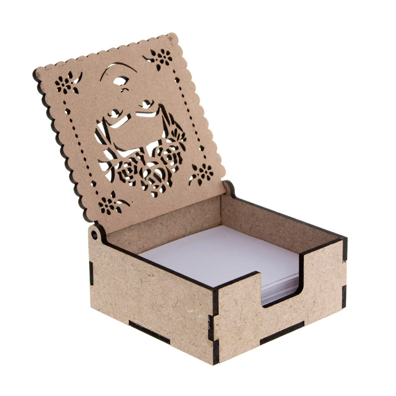 "Papel Picado" Memo Note Holder Box - Image 7