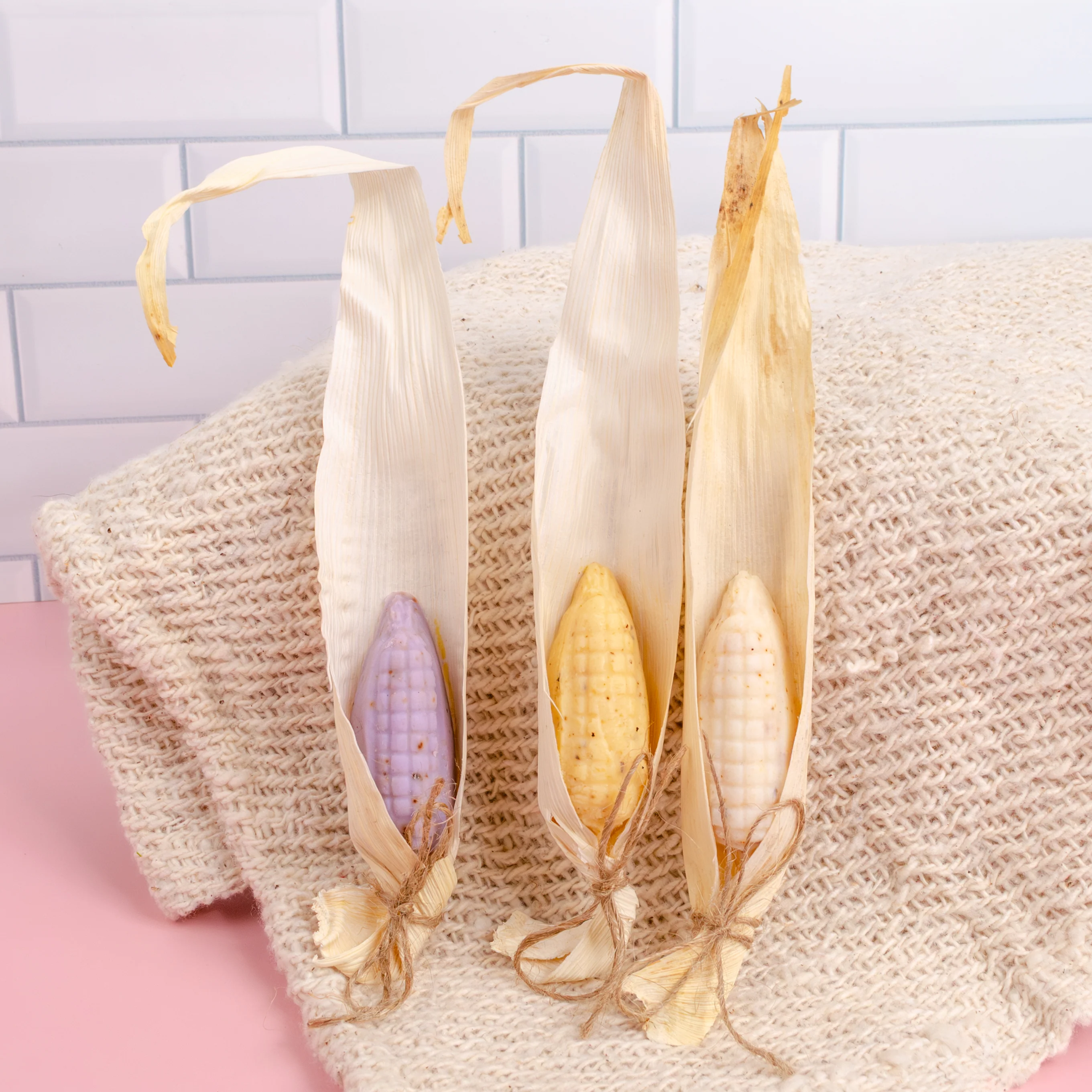 Mini Mazorca Corn-Shaped Artisanal Soap- Set of 3 - Image 4