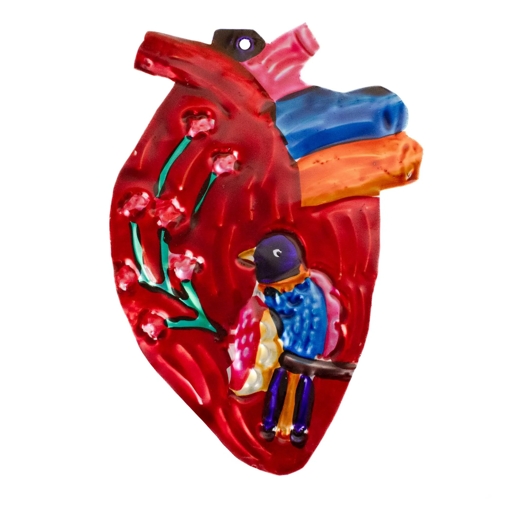 My True Heart - Medium Tin Mexican Milagro - Image 10