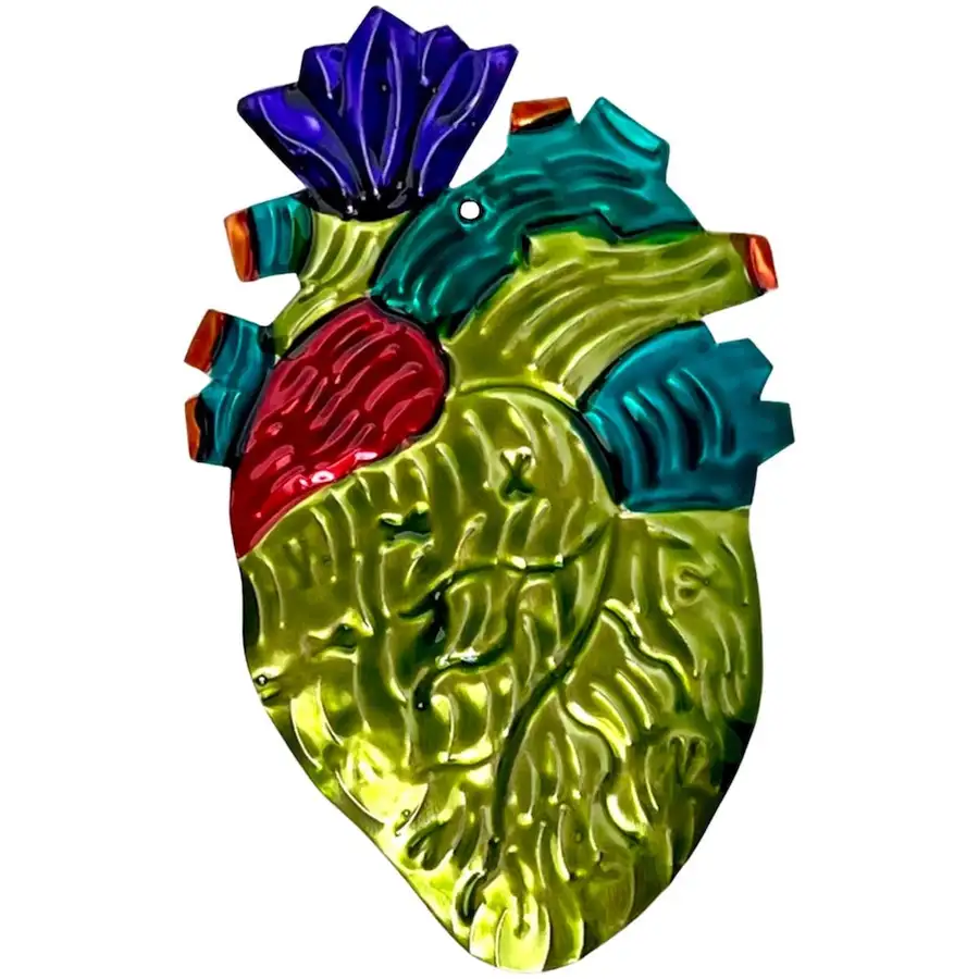 My True Heart - Medium Tin Mexican Milagro - Image 6