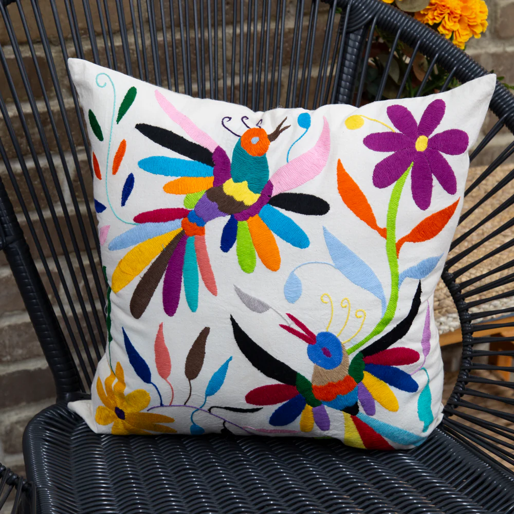 Otomí Hand-Embroidered Pillow Covers - Image 18