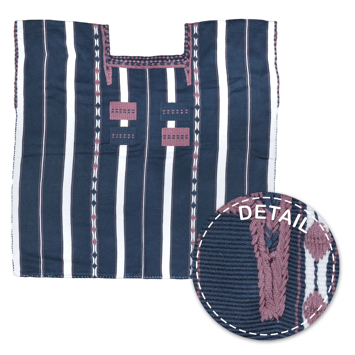 Oxchuc Not-So-Traditional Huipil Blouse - Image 12