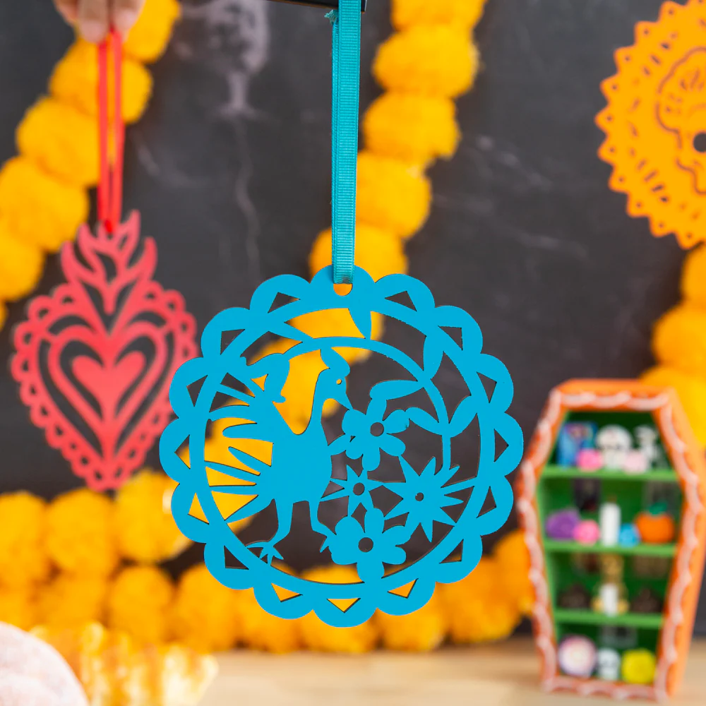 "Papel Picado" Hanging Ornament - Image 3