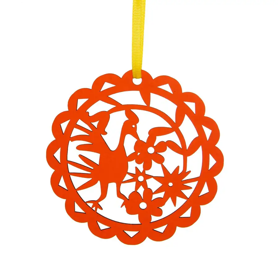"Papel Picado" Hanging Ornament - Image 4
