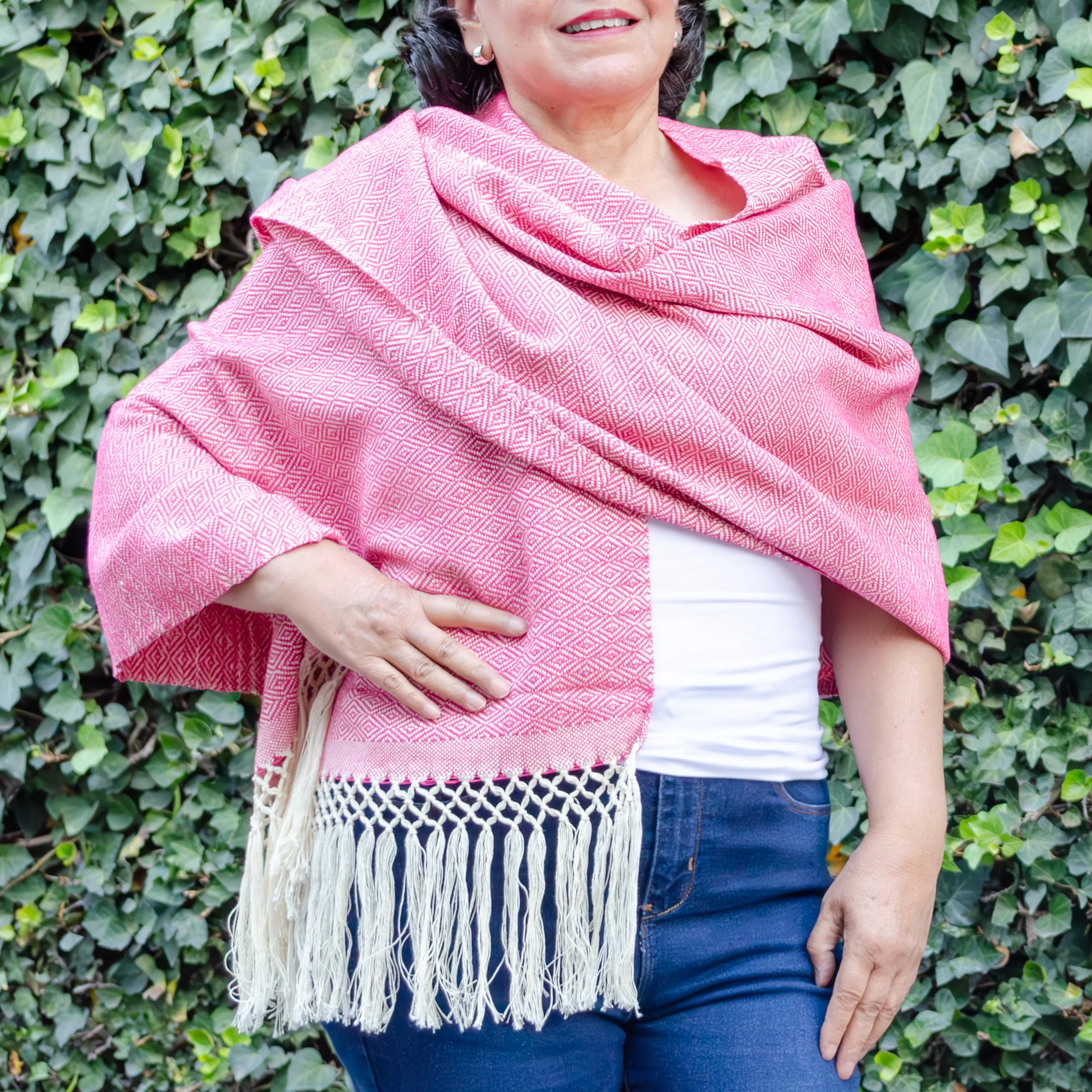 Pedal Loom Telar Woven Cozy Rebozos - Image 11